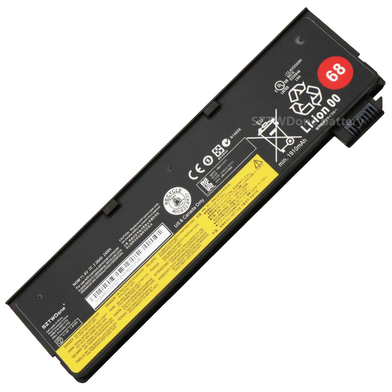 Аккумулятор SZTWDone для ноутбука lenovo S440 S540 T440 T440S T450 T450S T460 T550 X240 X240S X250 X260 K2450 K20-80 L450 L460