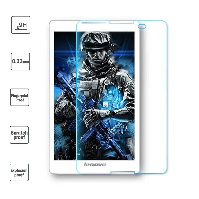 0 33 мм пленка из закаленного стекла для lenovo tab3 8 TB3-850M 850F 850M Защитная экрана Tab 2 A8-50 A8