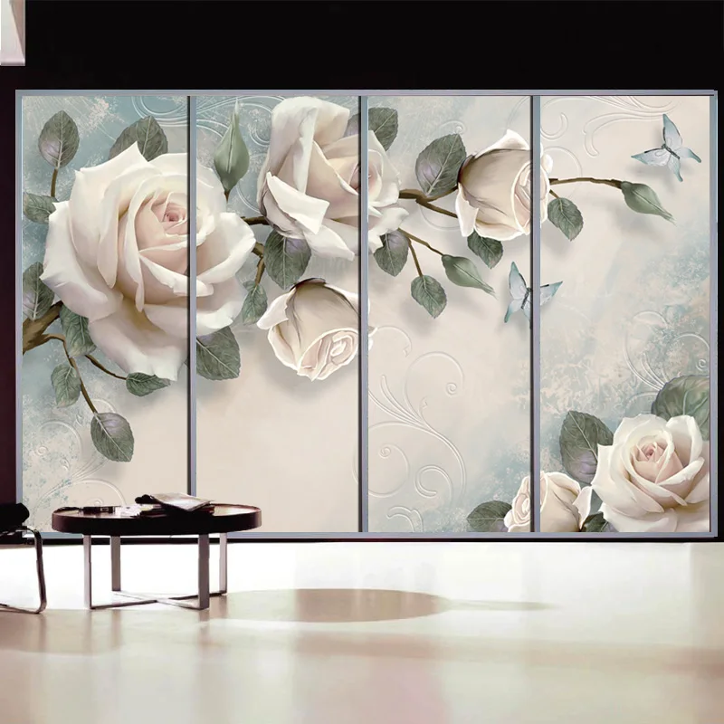 Индивидуальный размер 3D оконная стеклянная пленка дверная наклейка s