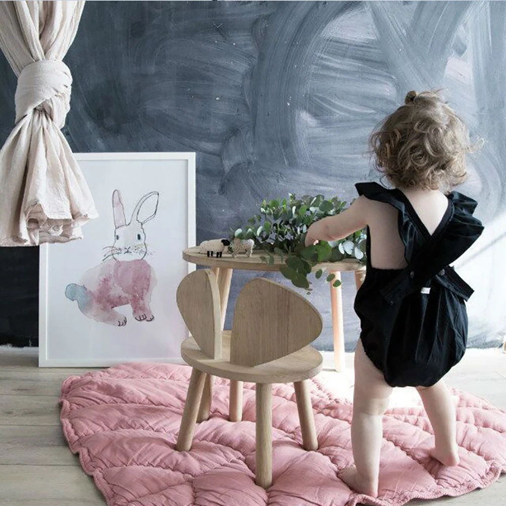 110 см детский коврик для ползания мягкий хлопковый младенцев одеяло в форме