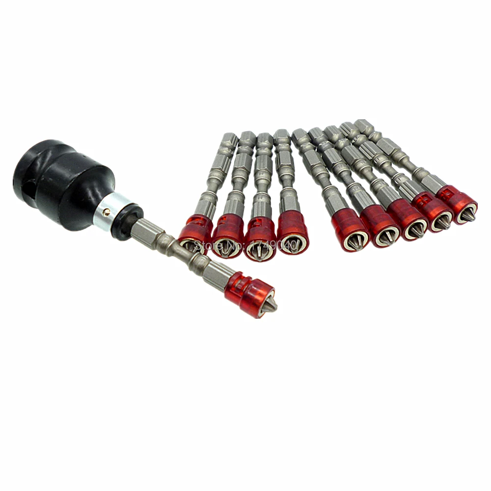 10 шт. 65 мм отвертка Philips bits 1/4 &quotхвостовик гипсокартон/гипсокартон с 1/2&quot