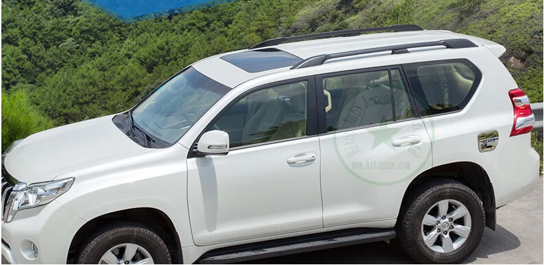 Горячий багажник на крышу рейка для Toyota Land Cruiser prado 120 150 серии FJ120 FJ150 KDJ120 KDJ150 LC KZJ GRJ RZJ UZJ TRJ LJ и т. Д