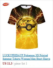 LUCKYFRIDAYF Pokemon Go Plus футболка покемон рубашка команда доблестный мистический инстинкт футболка pokemon Go одежда с покемоном на заказ