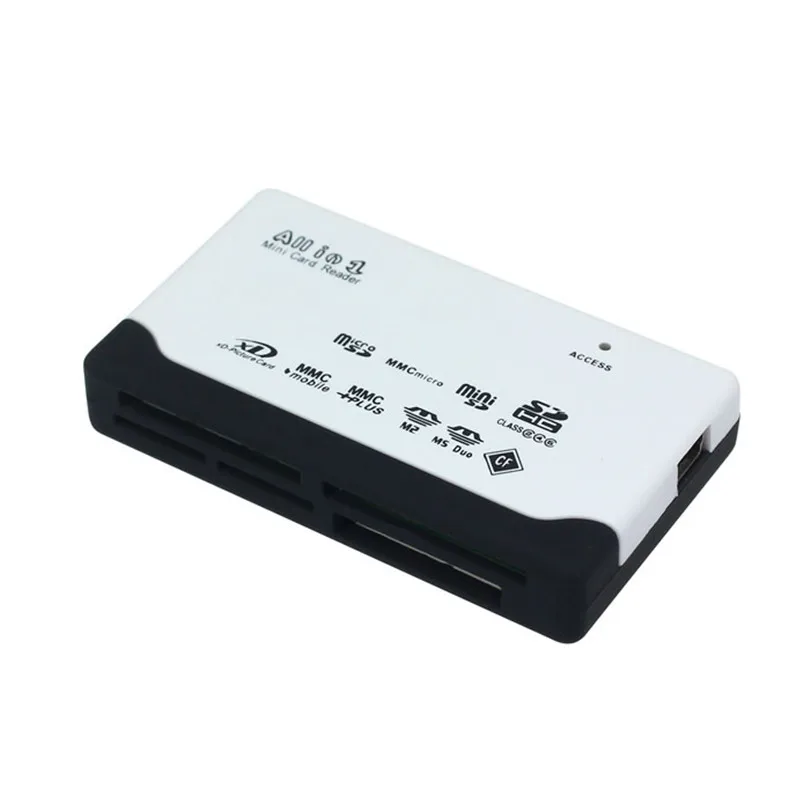 Надежный кард ридер USB 2 0 для SD XD MMC MS CF SDHC TF Micro M2 адаптер Поддержка SD/Mini SD/XD/CF/T Flash/SDHC