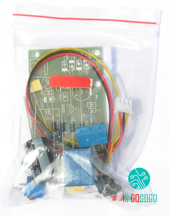DIY Kits Version Переключатель уровня воды сенсор контроллер модуль уровня жидкости резервуар для воды бассейн автоматическая насосная Доска электронное производство DIY наборы - Цвет: DIY Kits Version