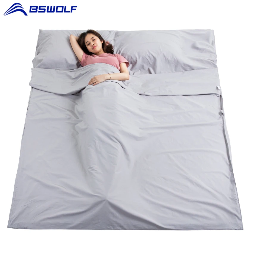 BSWolf конверт спальный мешок лайнер Сверхлегкий портативный путешествия Туризм