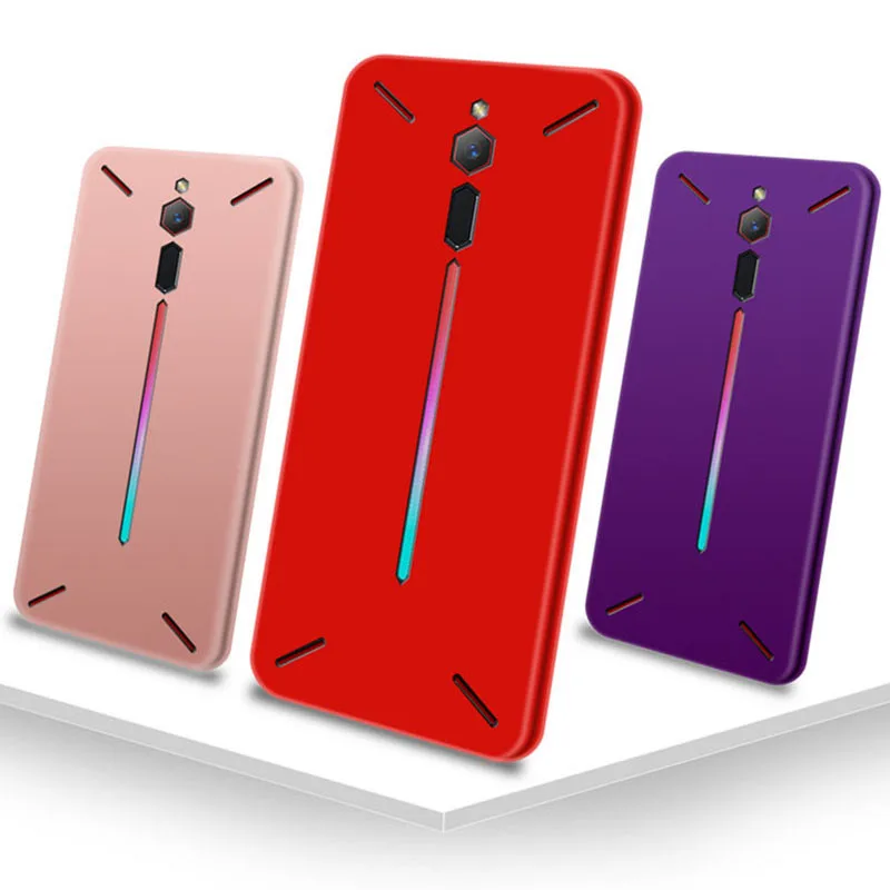 Чехол для ZTE Nubia Red Magic NX609J тонкий мягкий матовый ТПУ чехол противоударный redmagic Fundas