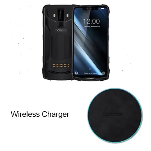 add wireless charger IP68/IP69K DOOGEE S90 модульный прочный мобильный телефон 6,18 дюймов дисплей 5050 мАч Helio P60 Восьмиядерный 6 ГБ 128 ГБ Android 8,1 16,0 M Cam - Цвет: add wireless charger