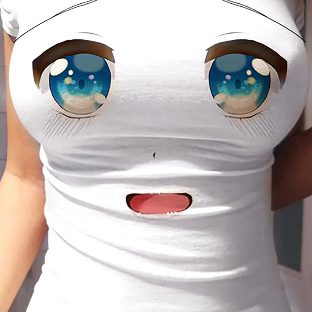 Женская сексуальная укороченная футболка белая с коротким рукавом и круглым