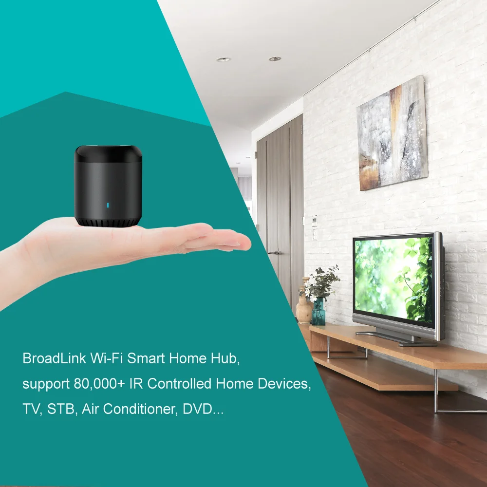 Контроллер Broadlink RM Pro+ RM33 Mini 3 универсальный Wi Fi+ИК+РЧ+4G для автоматизации умного