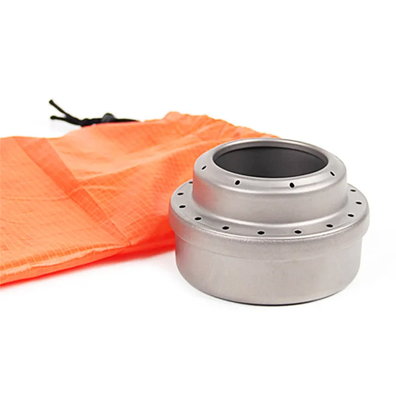 Уличная портативная титановая спиртовая плита уличная духовая для кемпинга и