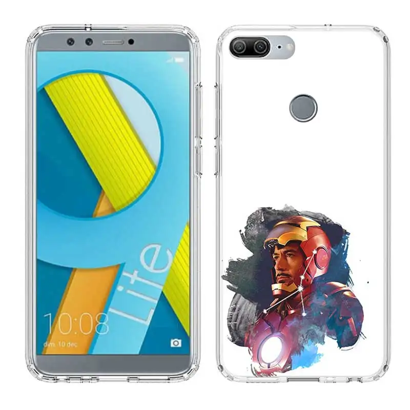 Iiron человек без маска Fundas силиконовый чехол для телефона для huawei Honor 20 Pro 10 9 lite 8X 8A 20i 8C 8 S V20 Y5 Y6 Y7 Y9 крышка - Цвет: NO.1