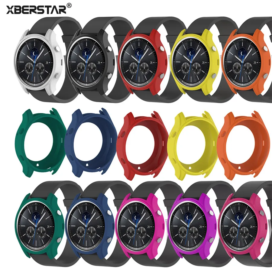 10 шт. силиконовый резиновый чехол для Samsung Galaxy Gear S3 Классические Смарт часы SM R770