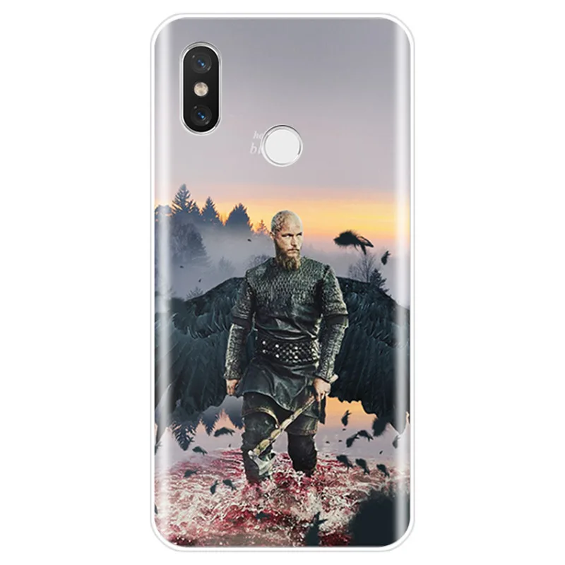 Модный мягкий силиконовый чехол vikings serie 4 для телефона xiaomi 4S 5 5C 5S PLUS 6 6X8 Pro 8lite 8 9 SE MAX
