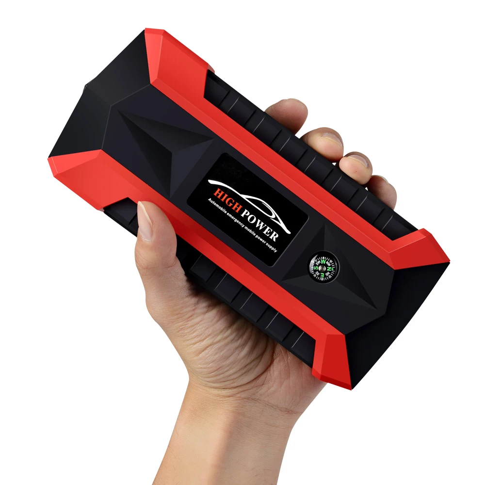 Многофункциональное пусковое устройство 89800 мА/ч 12V 4USB 600A портативный