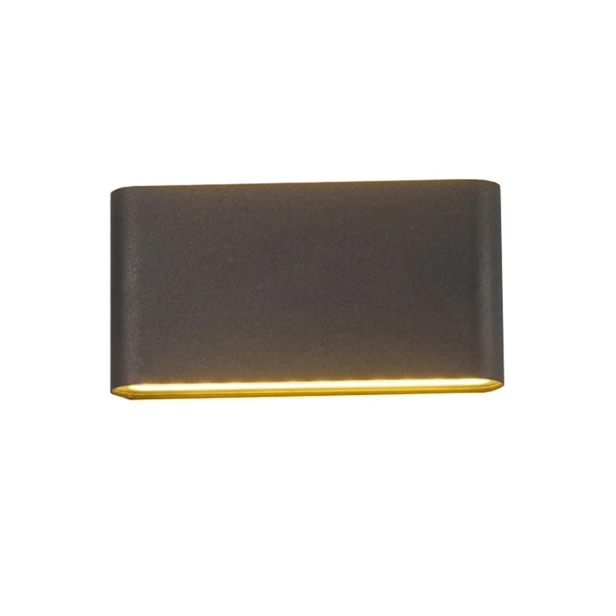 12W Black Body Thrisdar 6 Вт 12 Вт вверх вниз открытый сад крыльцо настенный светильник IP65 коридор крыльцо балкон лестница настенный светильник вилла передняя дверь настенный светильник - Испускаемый цвет: 12W Black Body