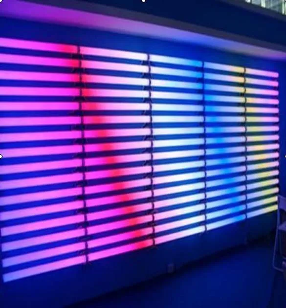 СВЕТОДИОДНЫЙ цифровой тюбик SMD5050 RGB полноцветный светодиодный дисплей 16 пикс./м