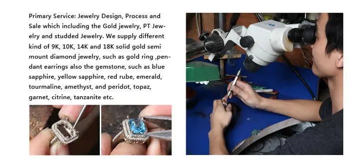 9,5 мм подушка натуральный. 40ct Алмазный Твердый 14 k W/золото обручальное полукрепление кольцо