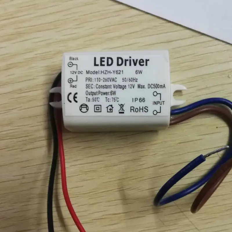 led driver 3D Открытый водонепроницаемый из нержавеющей стали led освещенные номера дома дверные номера - Цвет: led driver