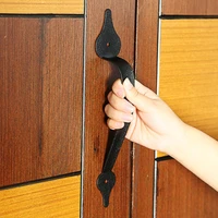 lwzh sliding barn door pull handle sliding closet gate cabinet closet door handle set 28 5cm