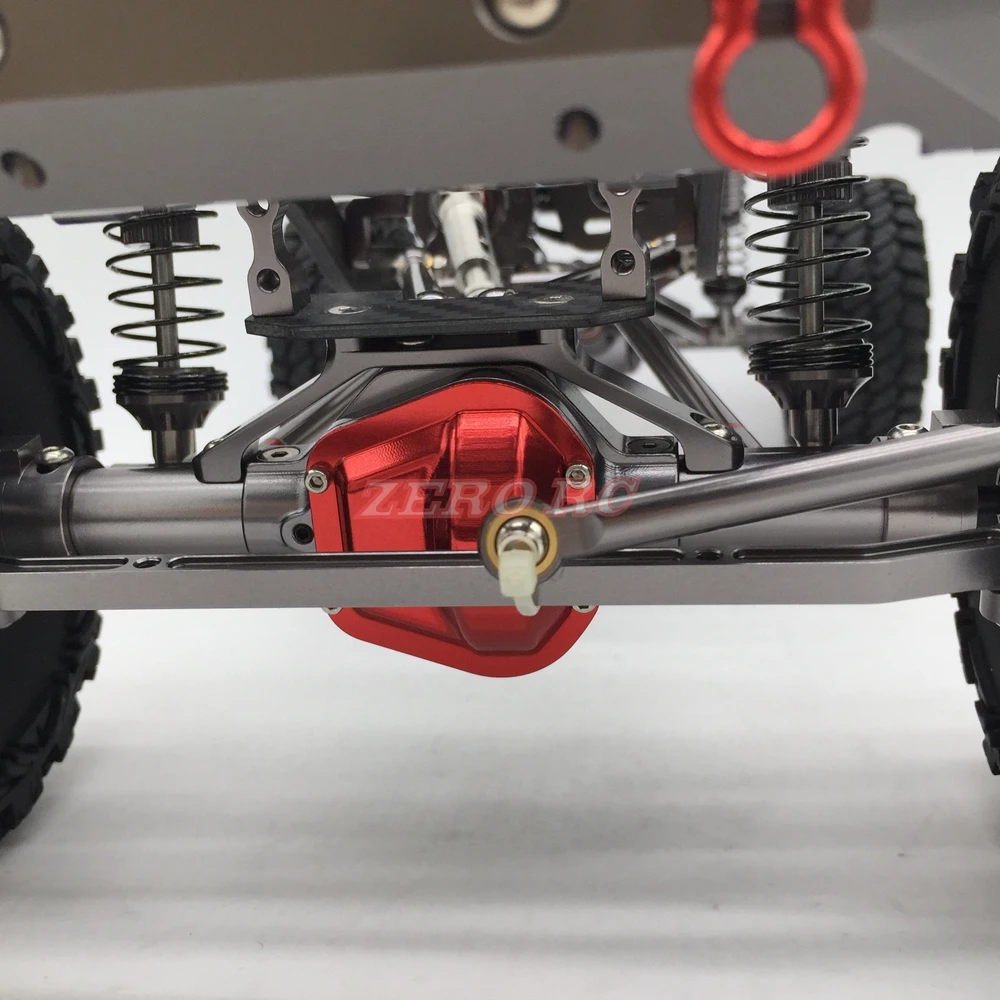 1/10 осевой SCX10 Honcho Jeep CNC алюминиевый набор передние + задние оси пистолет металл|metal
