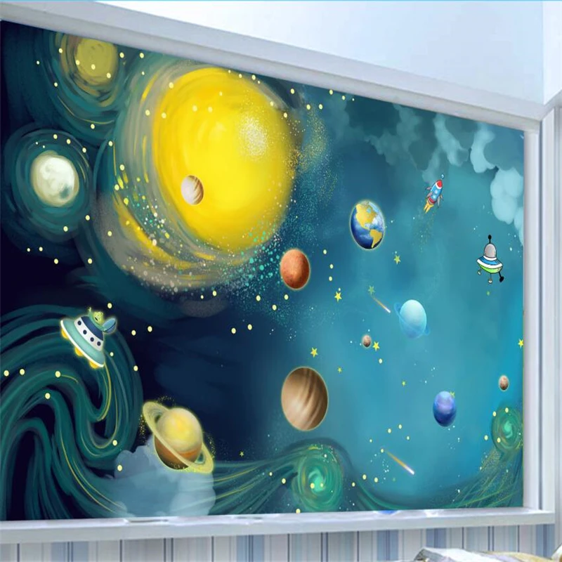 

3d обои, ручная работа, обои для детской комнаты, спальни, большой фон на заказ