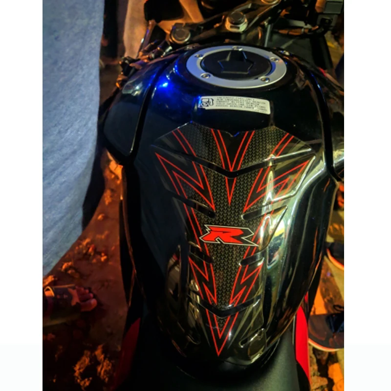 3D Motorcycle Tank Pad Protector Sticker Motocross Racing Tankpad Case for Kawasaki NINJA Suzuki GSXR Honda CBR BMW Yamaha etc | Автомобили