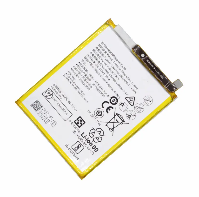 Ciszean 1x3000 мАч сменный аккумулятор HB366481ECW для Huawei P9 Lite G9 Honor 8 5C VNS DL00 L23 Batterieij
