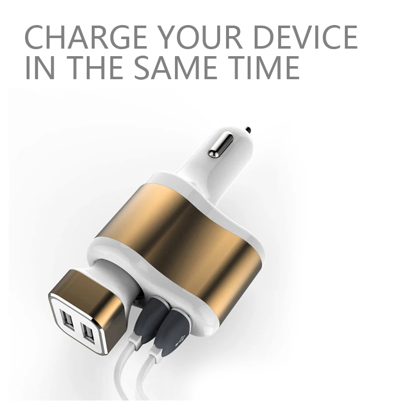 Быстрая зарядка с двумя USB портами для телефона от 12 до 24 В 5 В|dual usb 5v|charge carusb f |