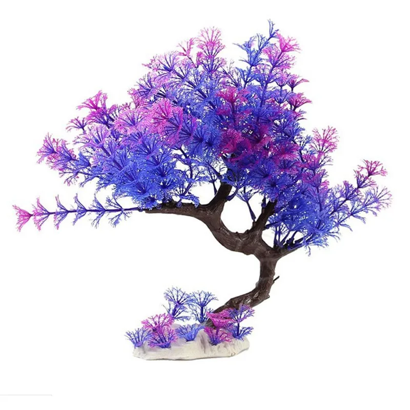 Large Fish Tank Underwater Aquatic Aquarium Plant Creature Water Grass Decoration Decorative Landscape Decor | Дом и сад