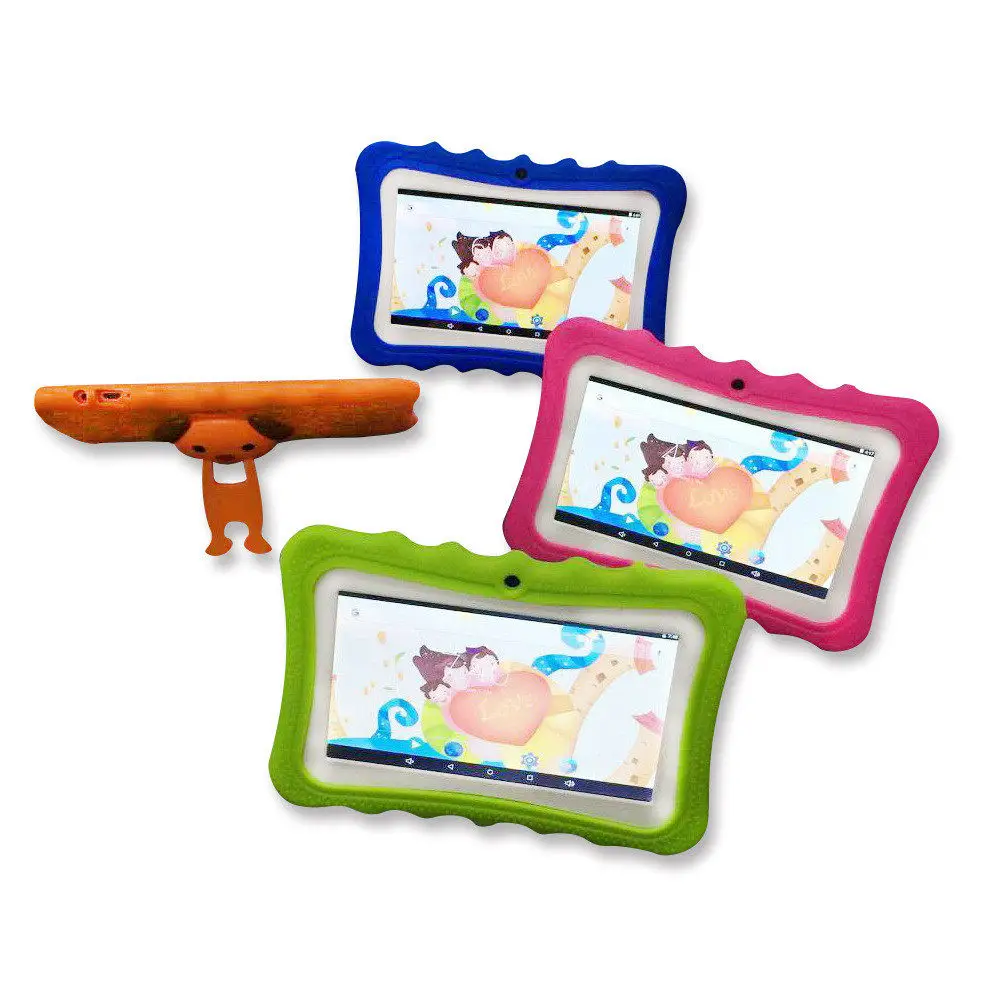 7 inch Kids Tablet Android Quad Core A33 8GB Child learning tablets 1024*600 Children Education Games BabyPAD Birthday Gift | Компьютеры и