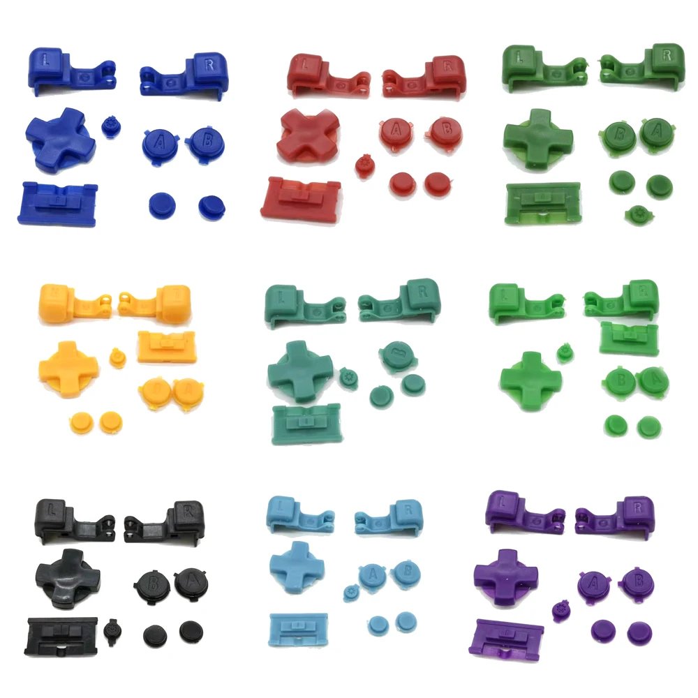 100 комплектов Детские кнопки для GBA SP замена игровой консоли GameBoy Advance |