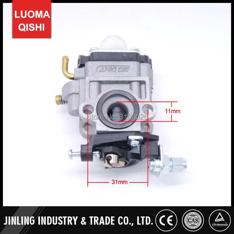Карбюратор cg260 для газонокосилки Mitsubishi TL26 26 куб. См 33 1E34F 1 шт.|carburetor mitsubishi|carburetor brush