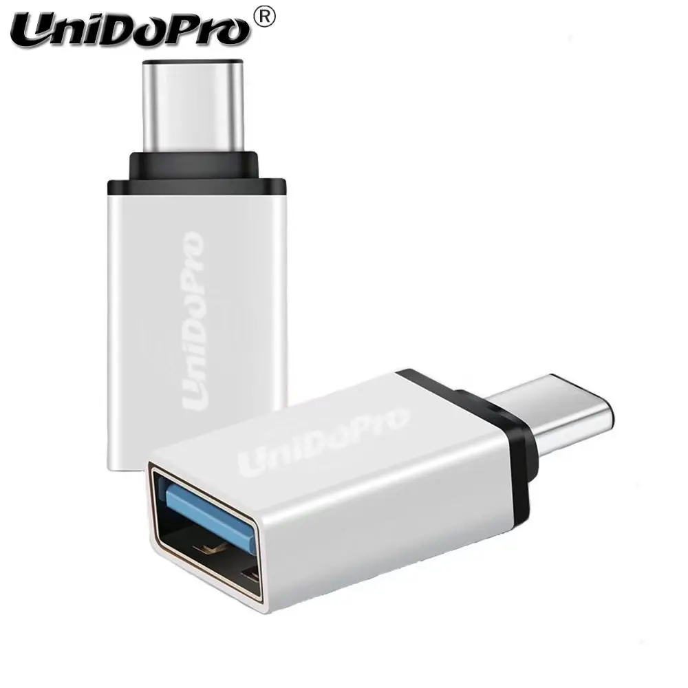 Серебристый USB-C USB-A 3,0 OTG адаптер для Xiaomi mi 9 8 SE A3 A2 6X A1 5X 5C 5S Plus mi x 3 2S mi Pad 4 Max 3 телефон type-C устройство и многое другое - Цвет: Серебристый