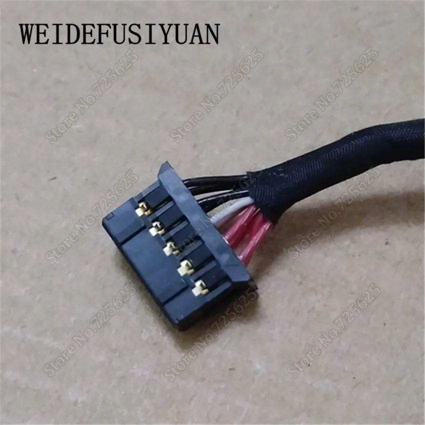 10pcs/lot AC DC in Power Jack w/Cable Replacement for HP ZBOOK 15 17 G1 G2 Series 727819-FD9 | Компьютеры и офис