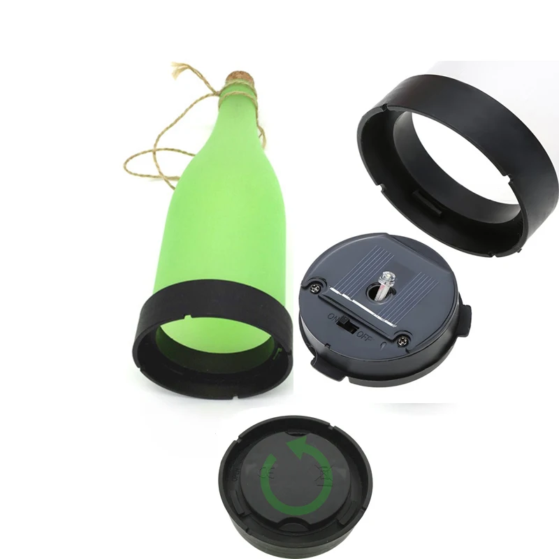 

Solar Wine Bottle Light Lamp Solar Powered LED Outdoor Hanging Lights For Garden Landscape Lawn Party Courtyard Patio Decoration