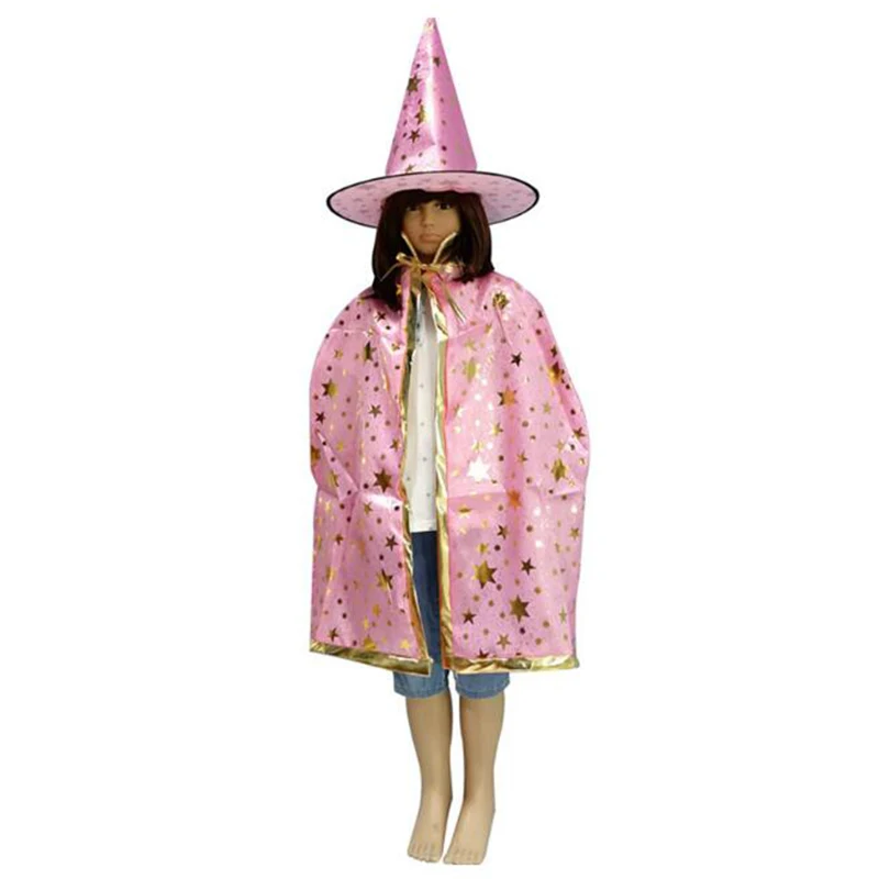Плащ на Хэллоуин Костюм для косплея Детский маскарадный костюм Одежда с пятью