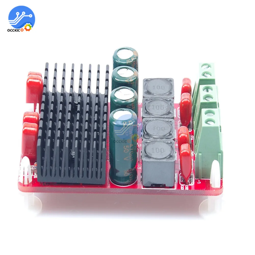 TPA3116 50 Вт + аудио цифровой усилитель доска Dual 2 канала PBTL моно 100 DC11 26V стерео Hi Fi