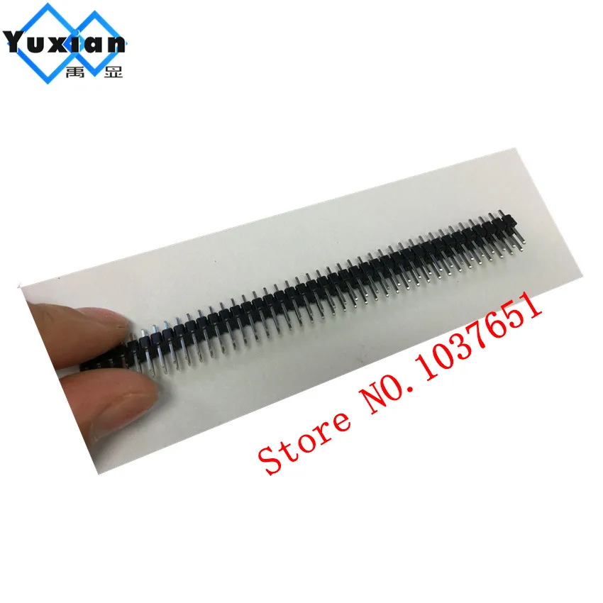 

1pcs DIY Kit Parts 2.54mm 2*40 Pin 2x40P Male Double Row Pin Header Strip