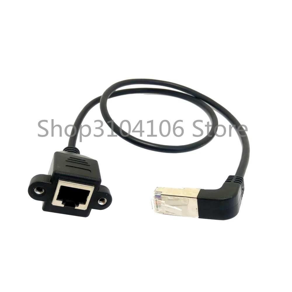 0 3 м 1 5 вниз под углом 90 градусов 8P8C FTP STP UTP Cat 5e RJ45 штекер гнездо Lan Ethernet сетевой