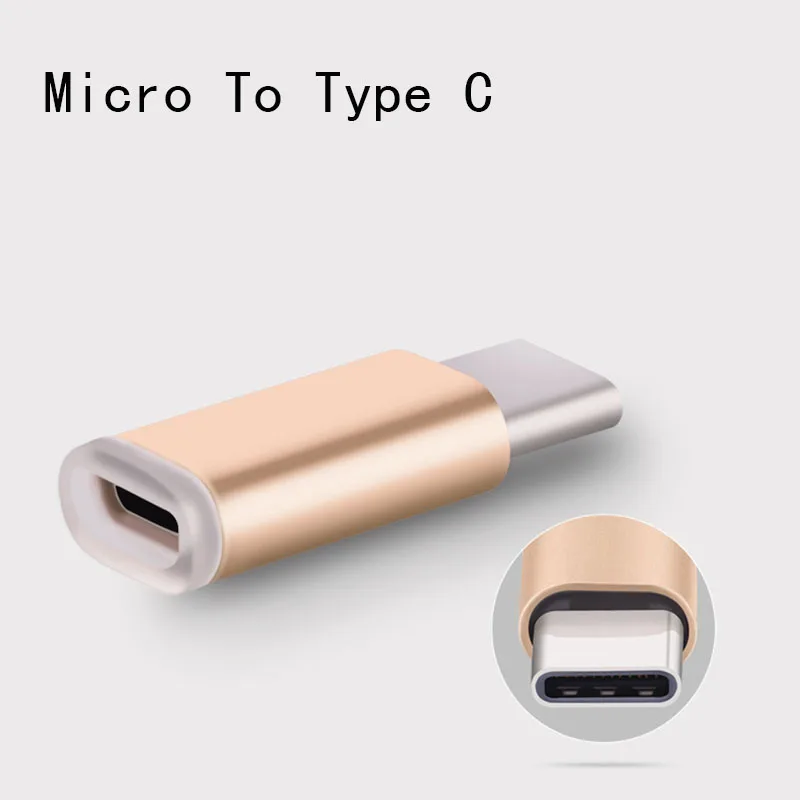 Адаптер Type C Micro USB к адаптеры Typec Mini V8 Android USBC Adaptador Tipo конвертер|Переходники и