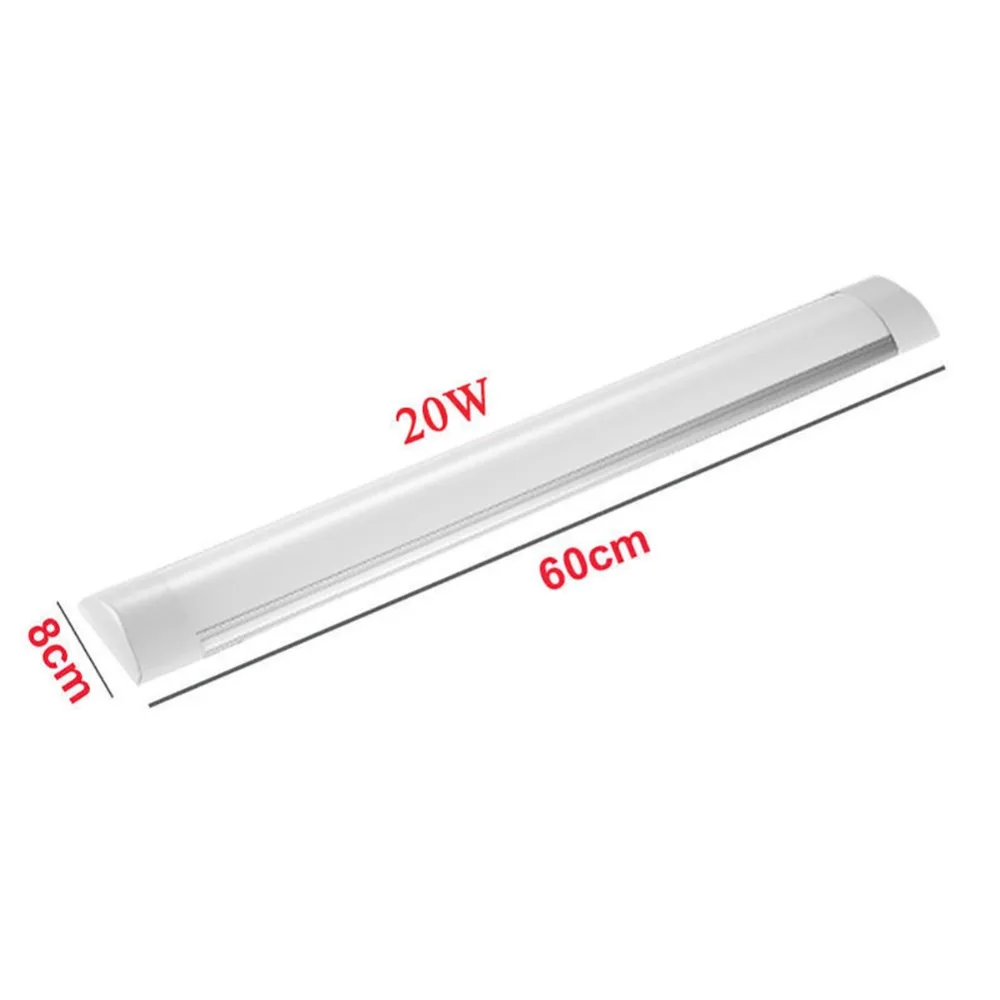 1PC LED Slim Ceiling Batten Tubes Light Fluorescent 30CM 60CM 90CM120CM LED Tubes Light Home warhouse hotel DIY store lighting