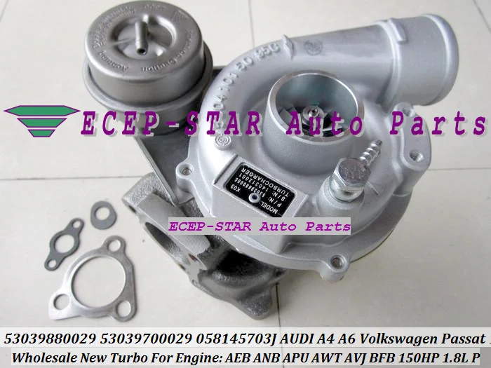 K03 25 53039880025 53039700025 058145703JX 058145703JV 058145703N турбо для AUDI A4 B6 A6 VW Passat B5 1 8 T APU AWT AVJ BFB 1.8L |