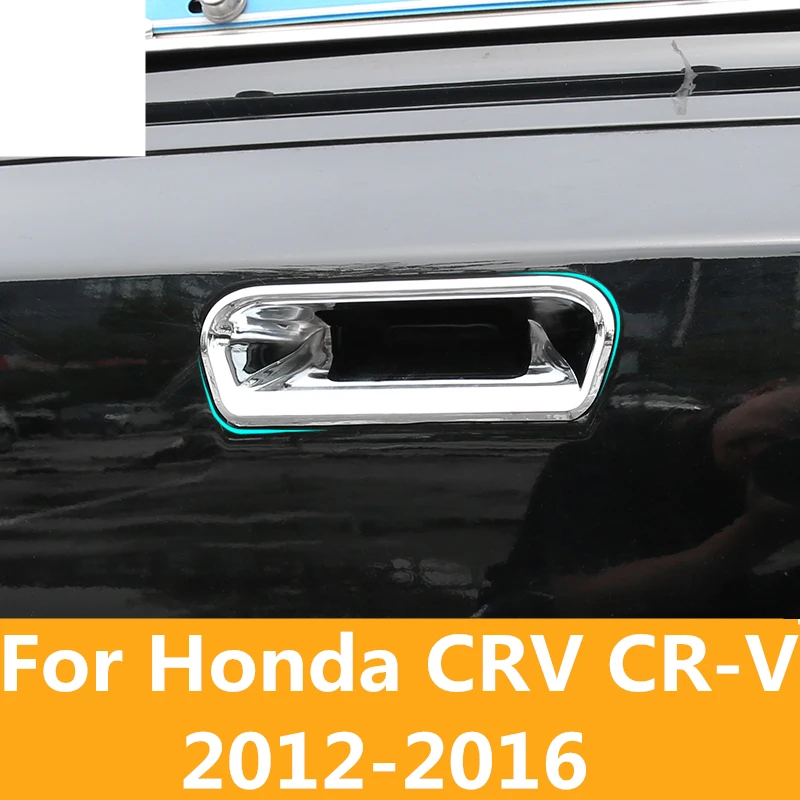 Для Honda CRV CR V 2012 2016 хромированная ABS задняя дверная ручка рамка декоративная