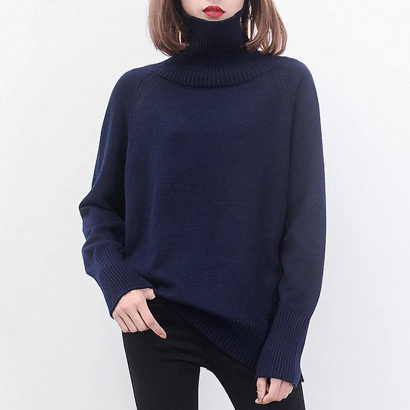 Woman Fund Easy Thickening Lead Cashmere Unlined Upper Garment Sweater Long Sleeve Keep Warm Rendering | Женская одежда