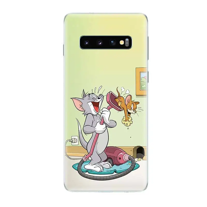 Том и Джерри персонажей мультфильмов популярный чехол для телефона samsung Galaxy A50 A70