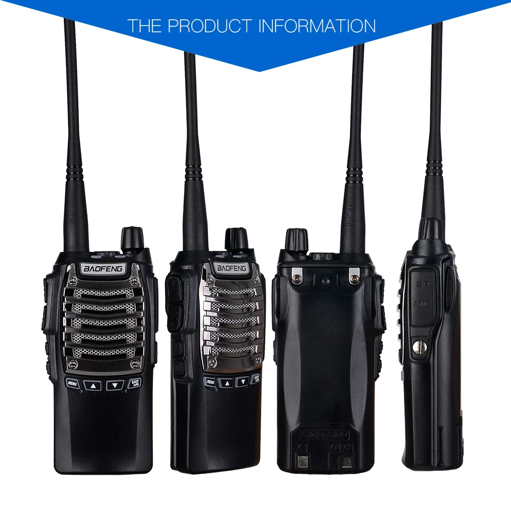 Портативная рация BaoFeng 5 Вт 16 каналов UHF DTMF VOX 1750 Гц Tone FM 2800 мАч UV8D CB|Рации| |