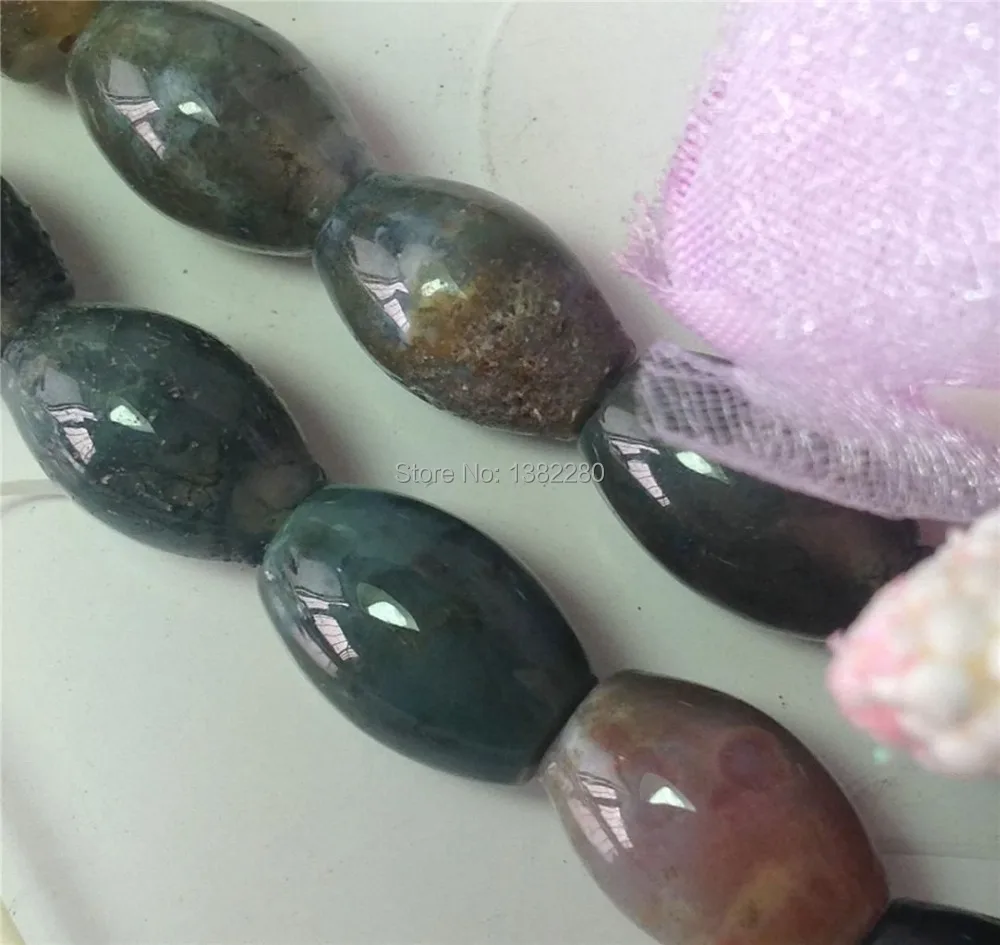 Модные Diy 8x12 мм рисовые разноцветные индийские Ониксовые ювелирные изделия