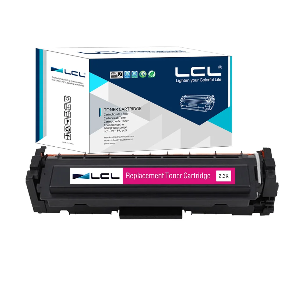 Картриджи с тонером Any1 LCL 410A CF410A CF411A CF412A CF413A (1 упаковка) совместимые HP Color LaserJet Pro