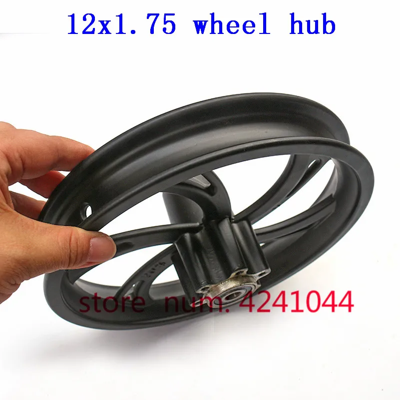 12 дюймовые литые диски 12x1.75 ступицы колеса использования 1/2X2 1/4 1/2x2 75 шины